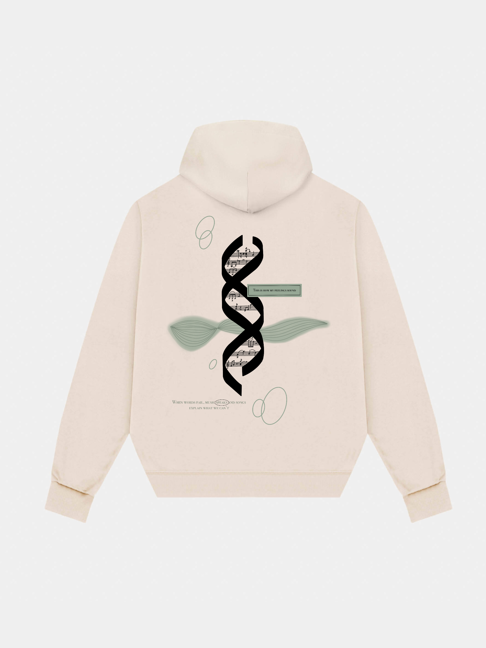 Sound of life Heavyweight Hoodie