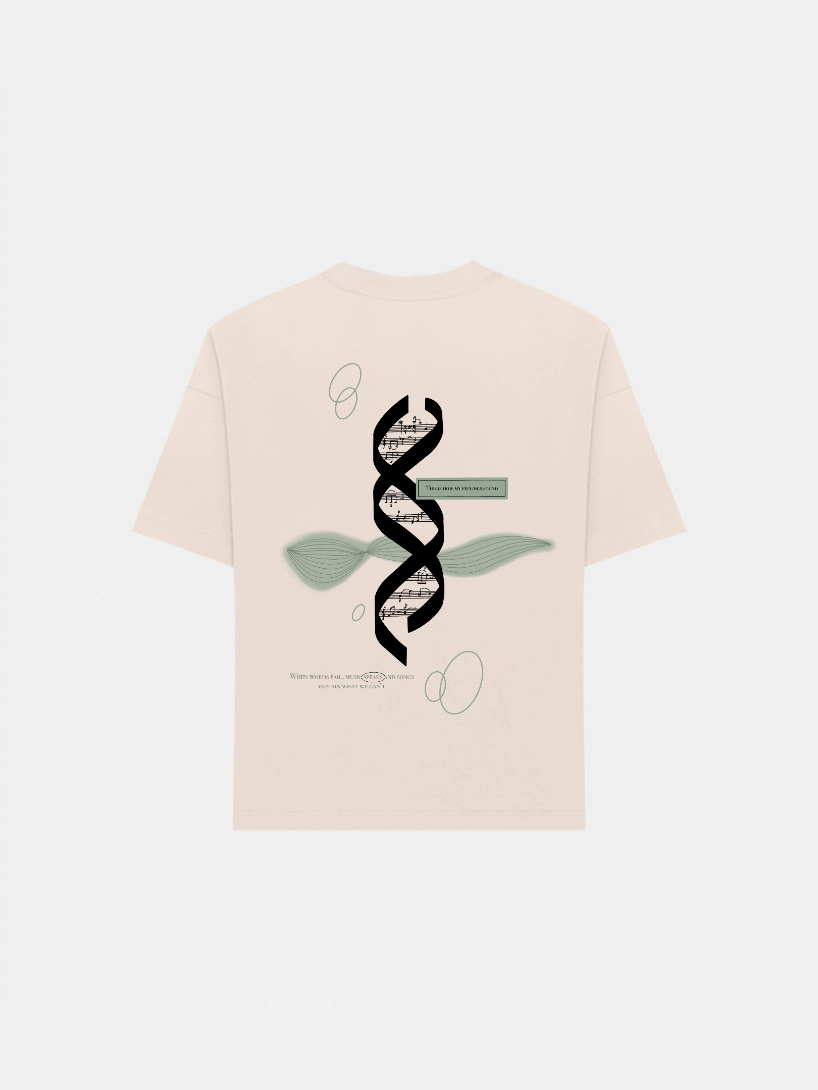 Sound of life Heavyweight T-Shirt