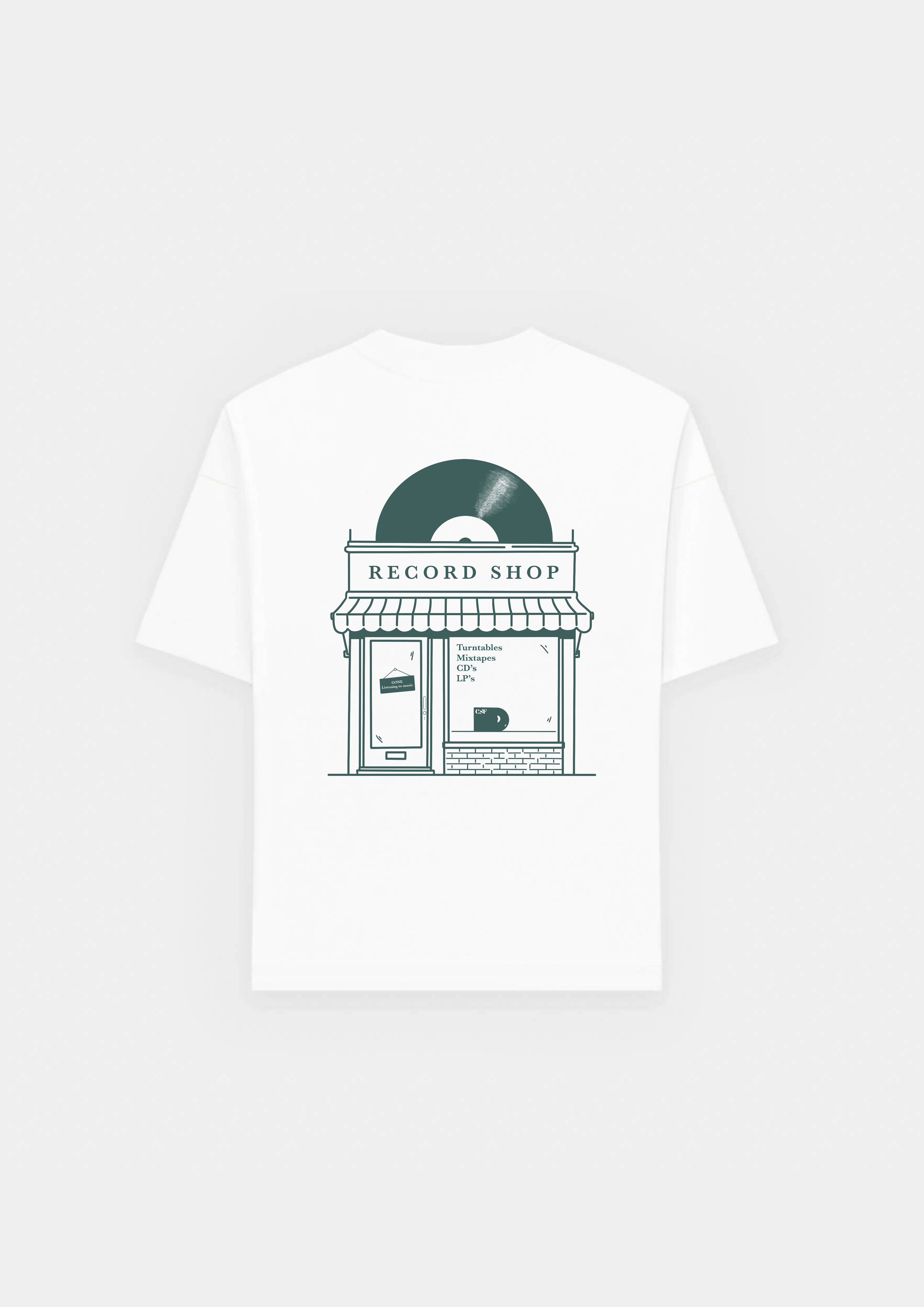 Record Shop Heavyweight T-Shirt