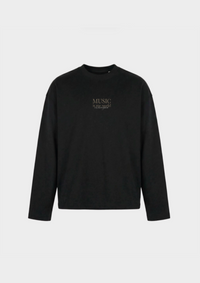 Music is my World Longsleeve Schwarz