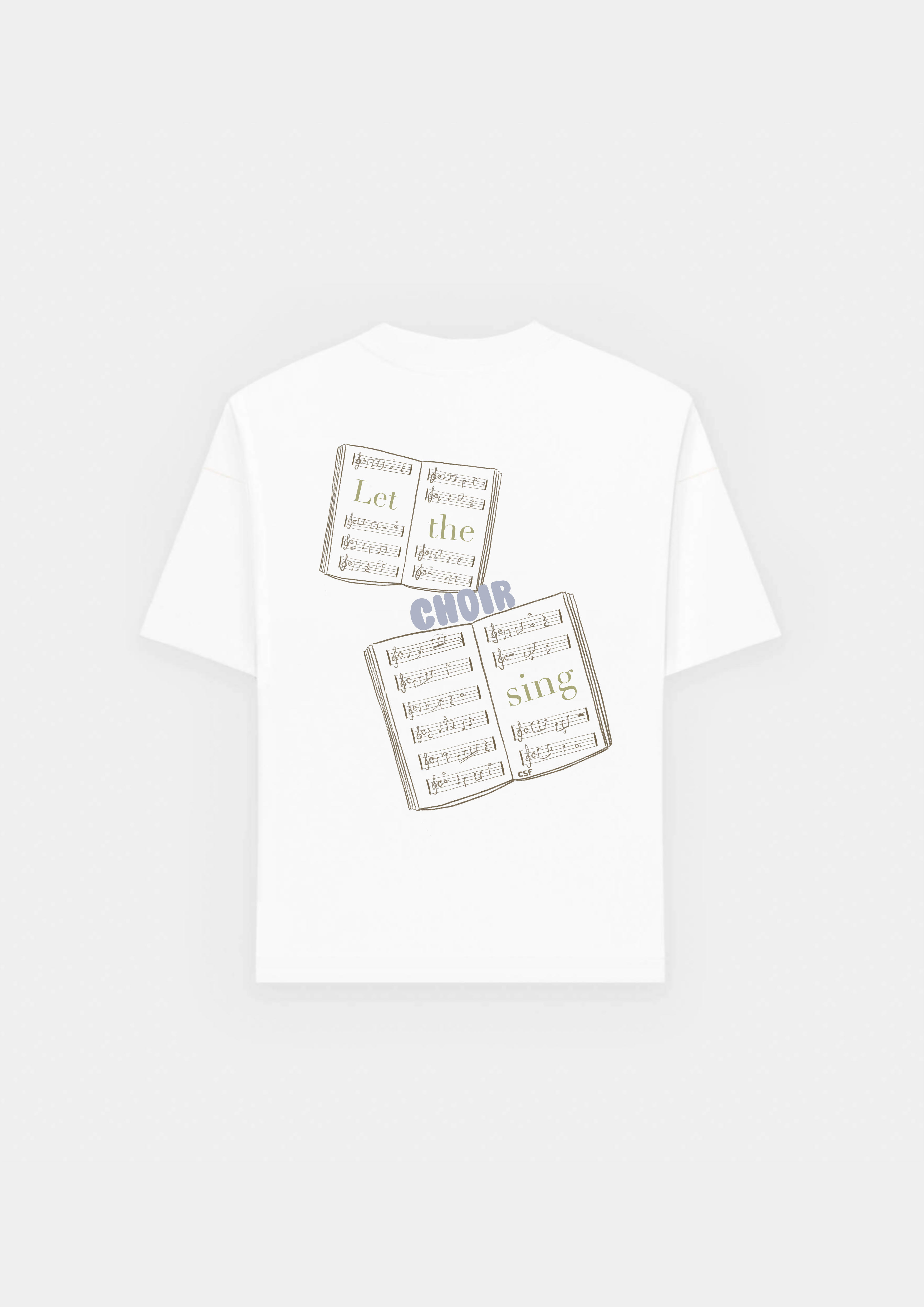 Choir Heavyweight T-Shirt Weiß