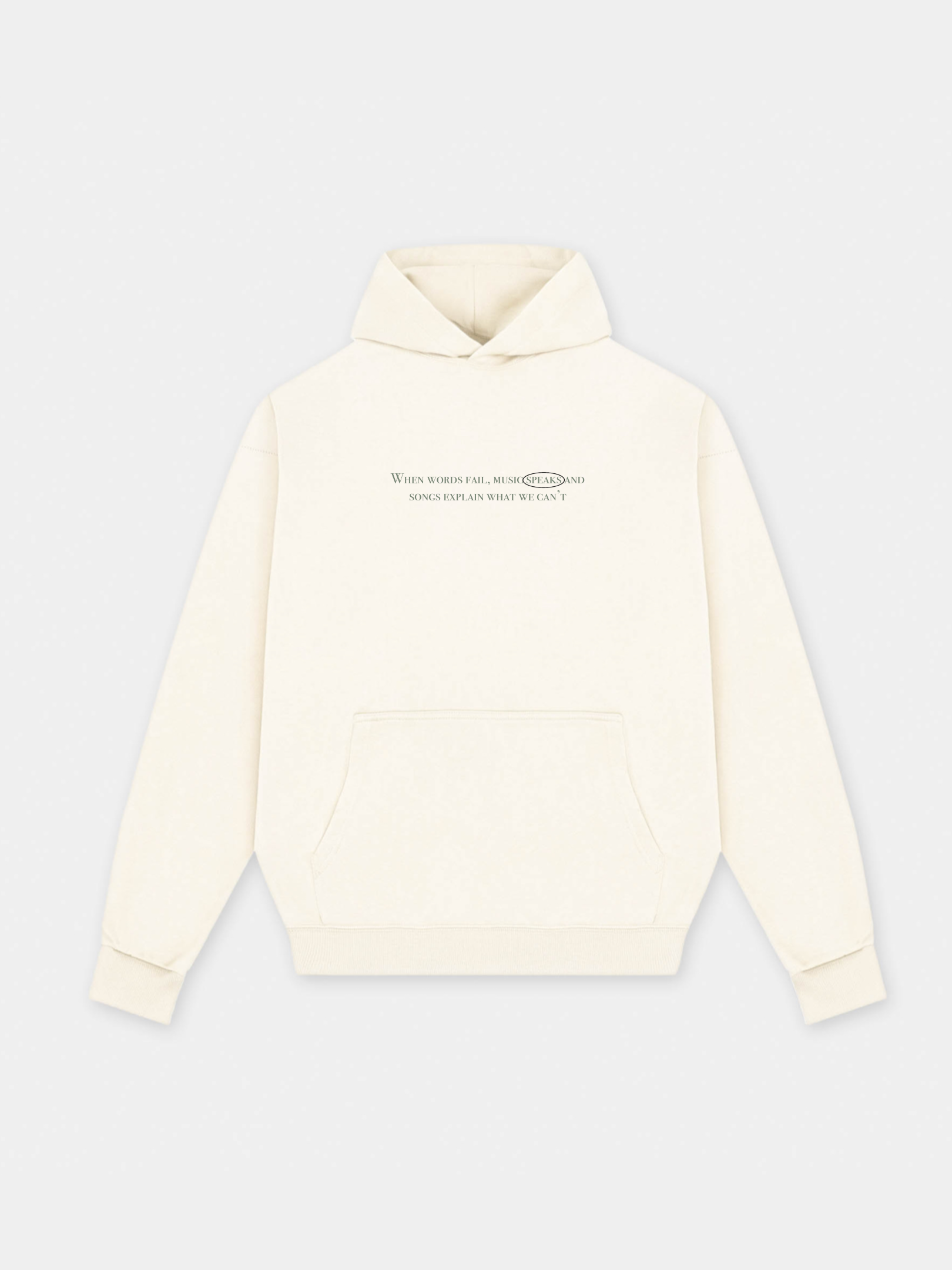 Sound of life Heavyweight Hoodie