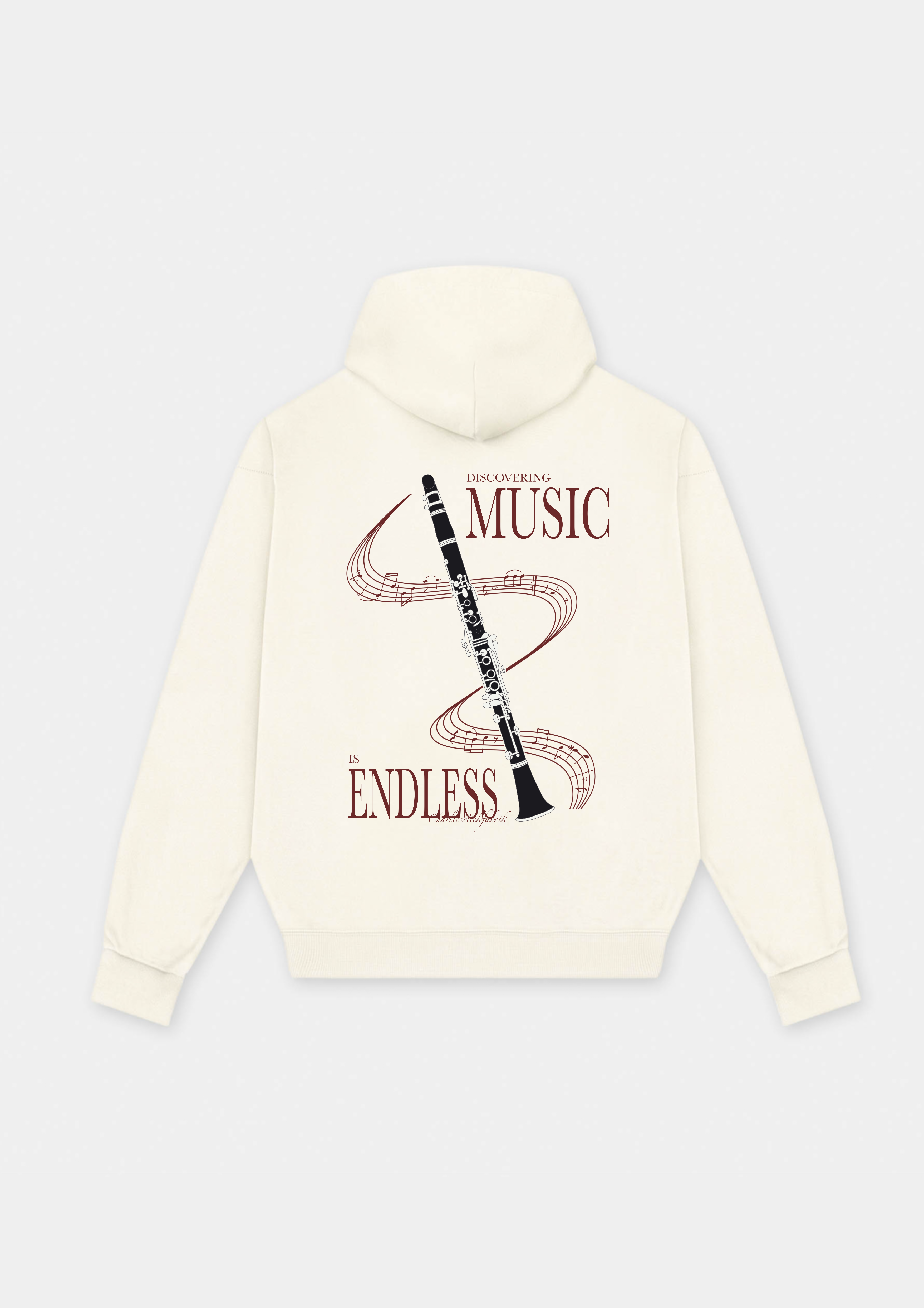 Music is Endless Heavyweight Hoodie