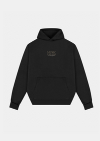 Music is my World Heavyweight Hoodie