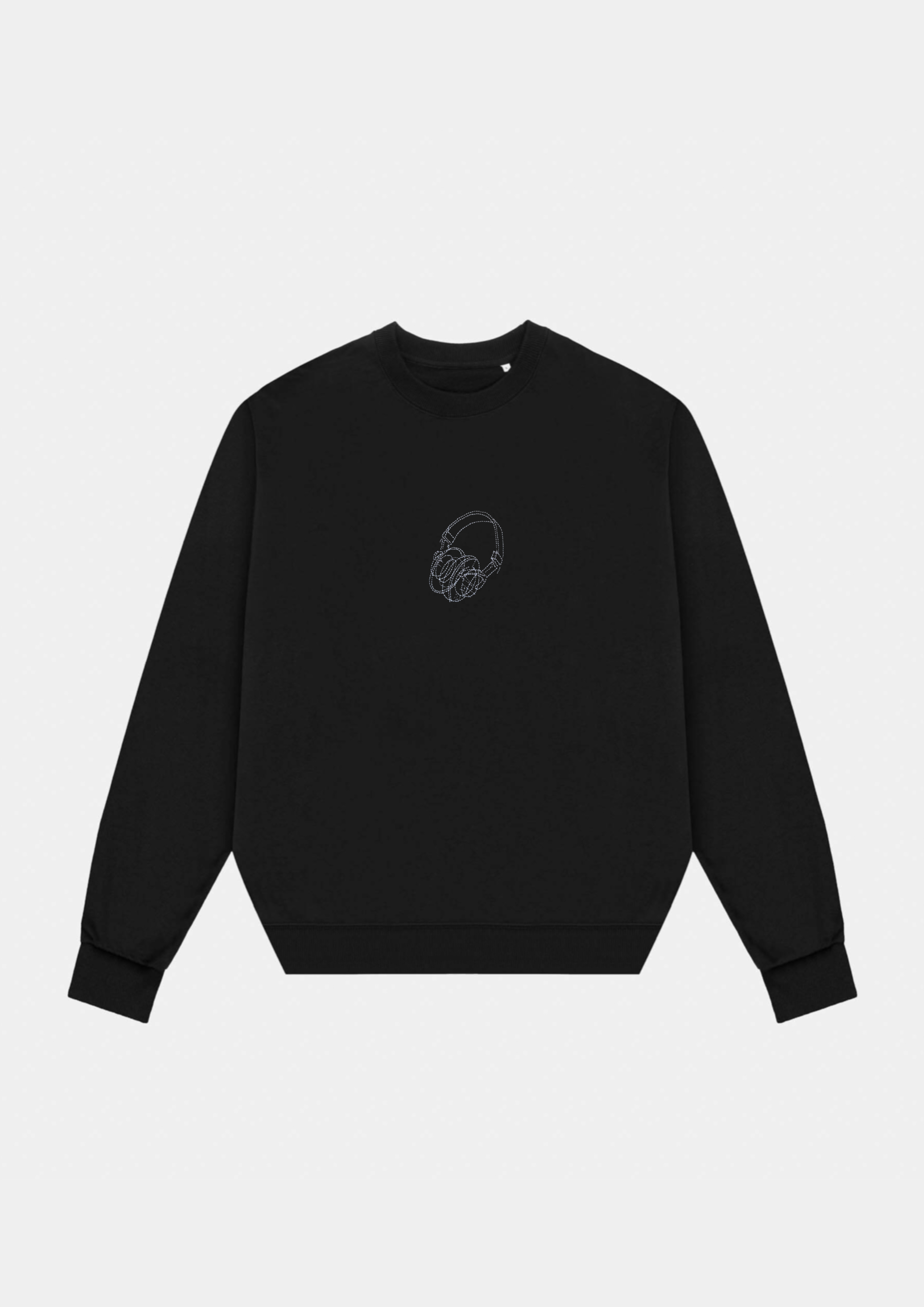 Headphones Sketch Heavyweight Sweatshirt