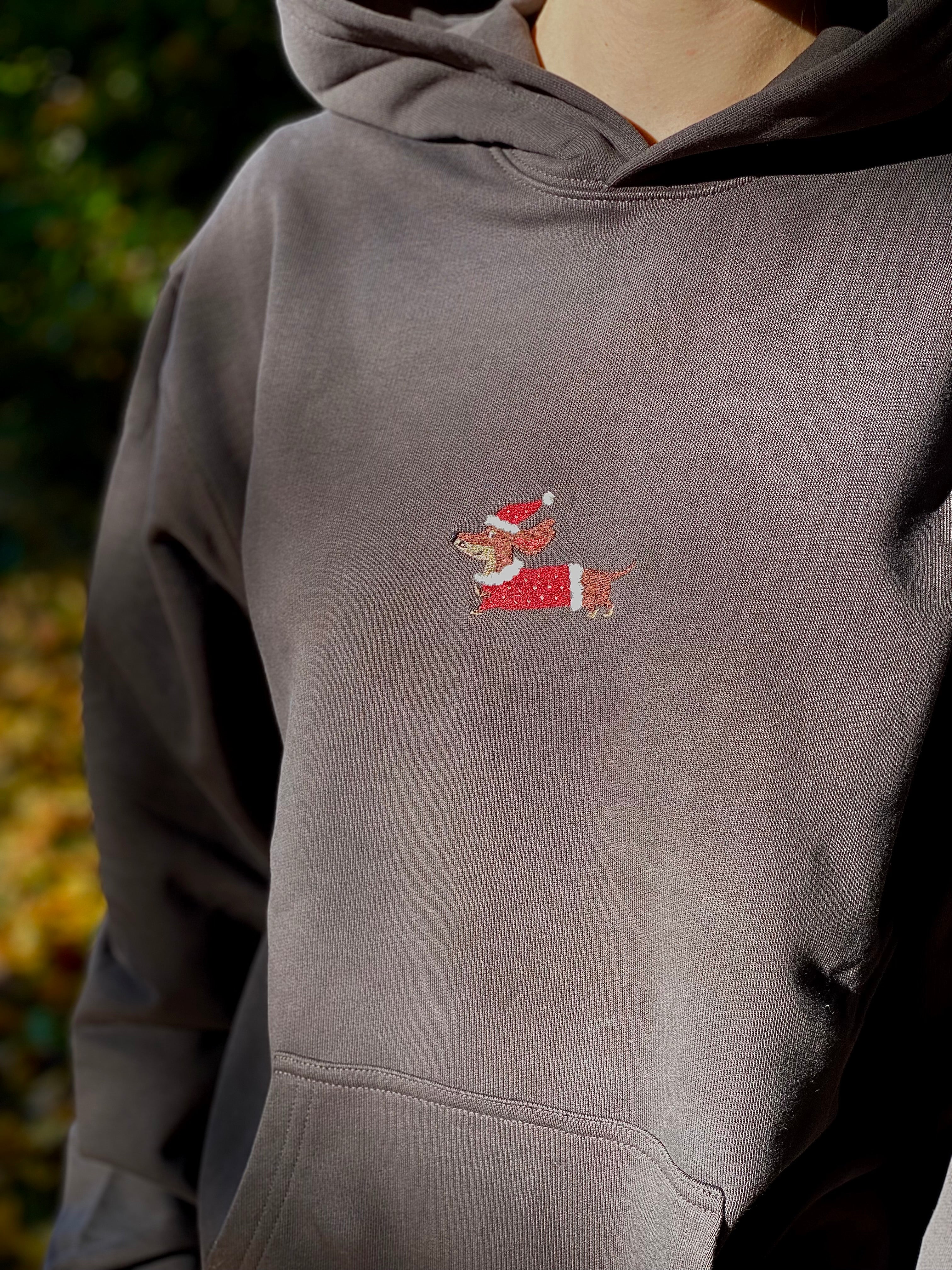 Weihnachtsdackel Heavyweight Hoodie