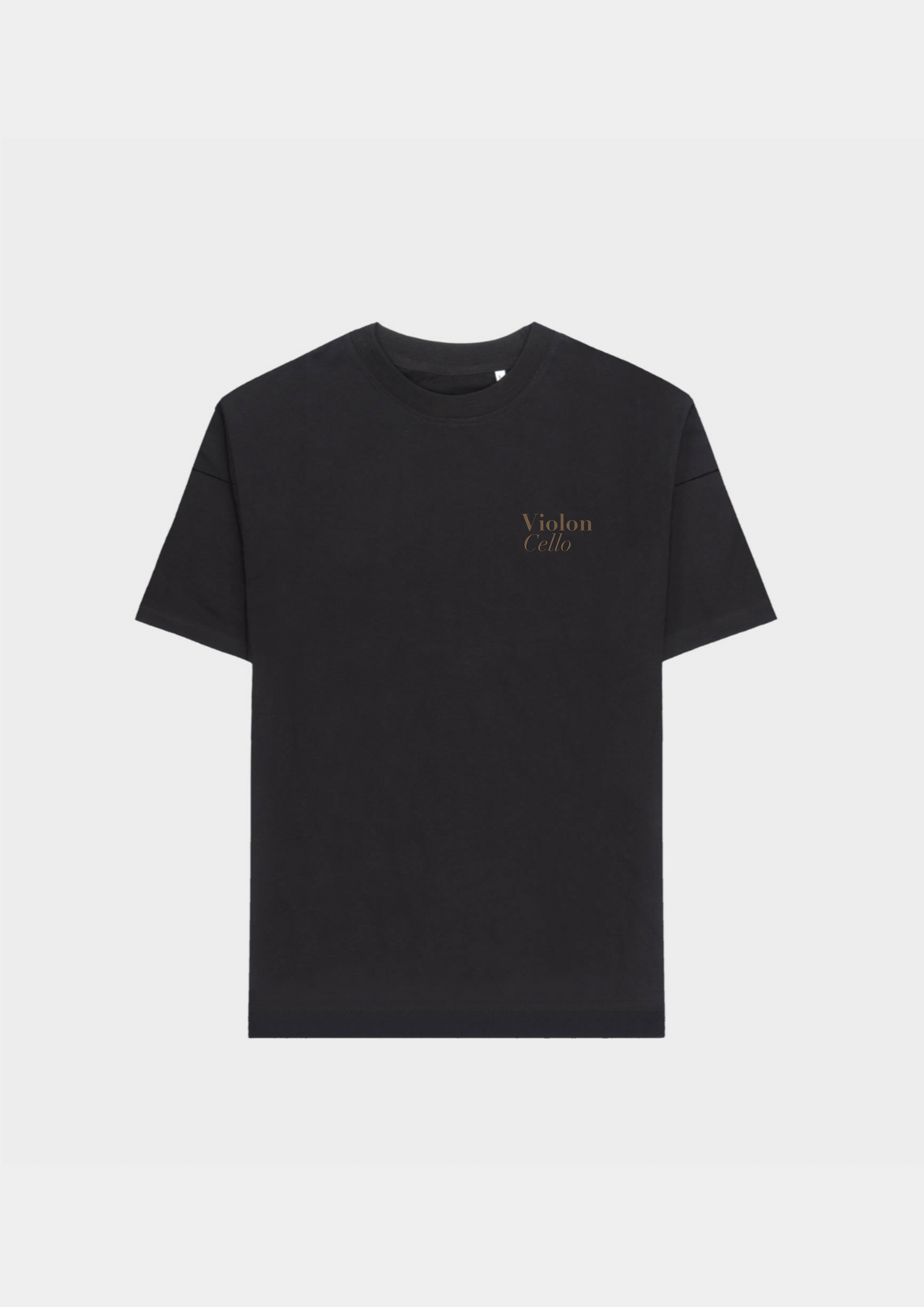 Violon Cello Heavyweight T-Shirt Schwarz