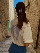 Guitar Pick Heavyweight T-Shirt Creme
