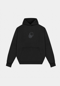 Headphones Sketch Heavyweight Hoodie