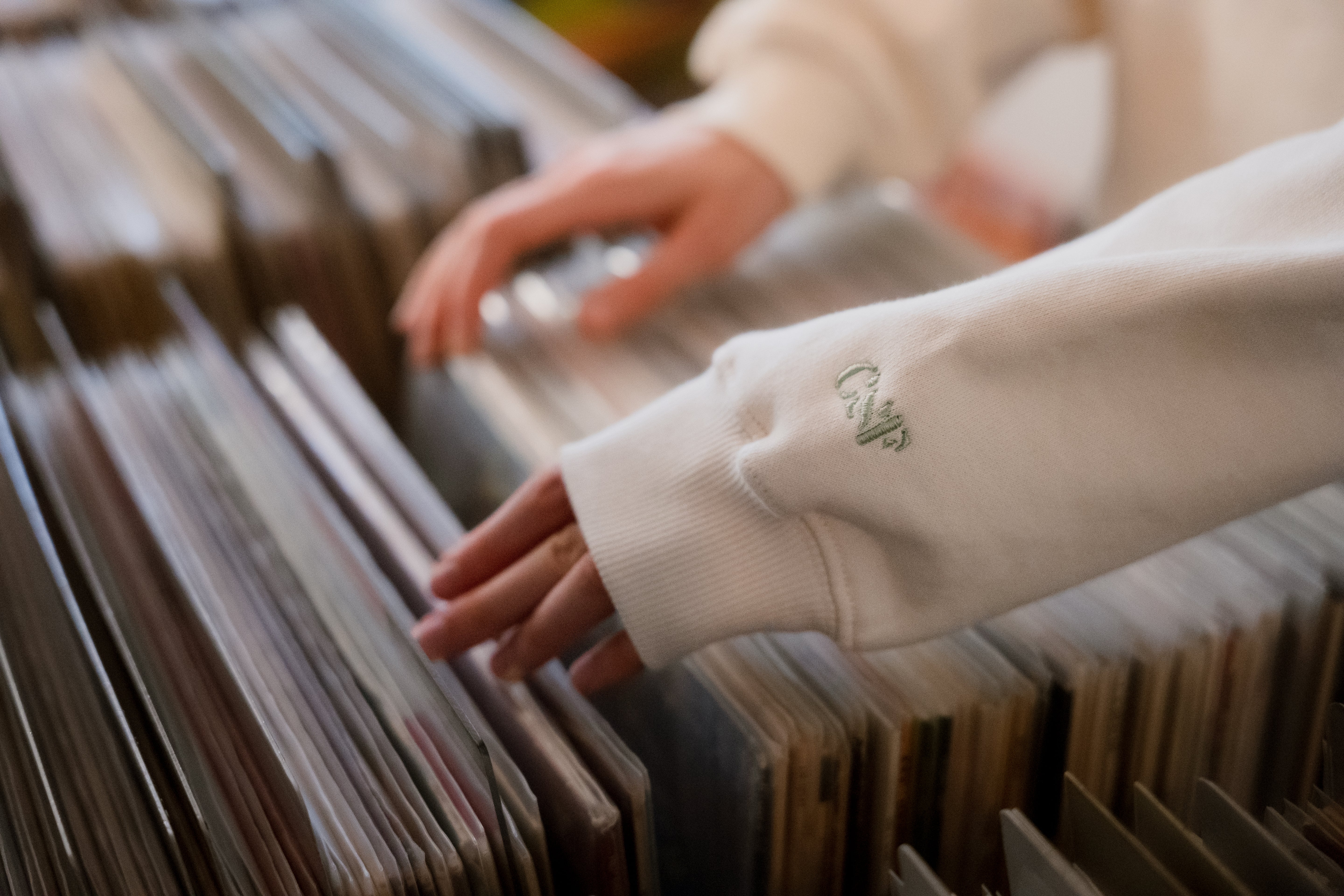 Music sounds better with YOU Heavyweight Hoodie Creme