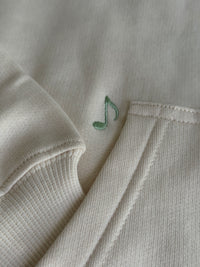Music sounds better with YOU Heavyweight Hoodie Creme