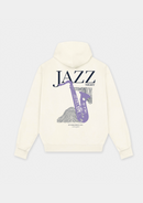 Jazz Night Heavyweight Hoodie Creme