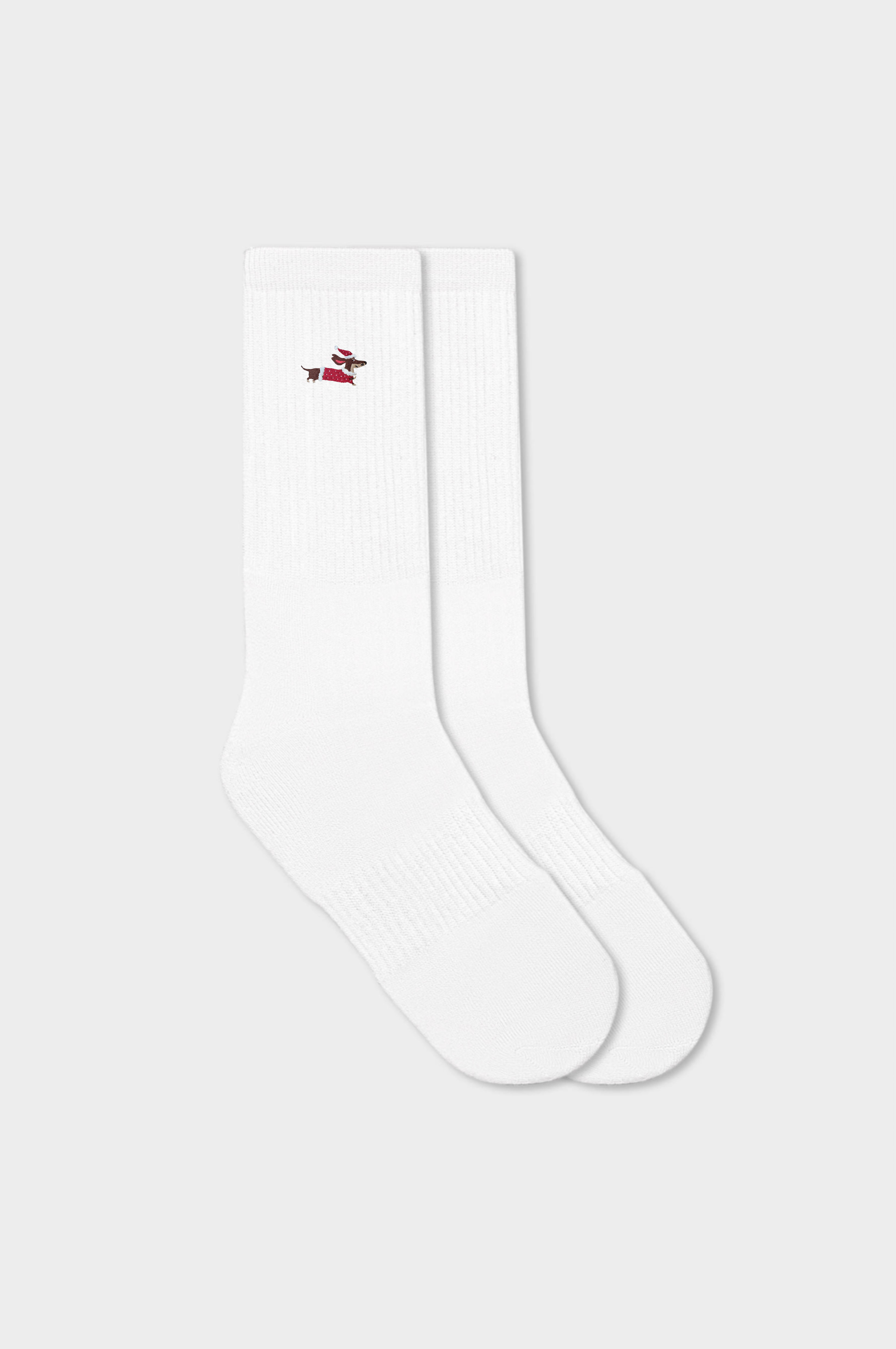 Weihnachtsdackel Socken