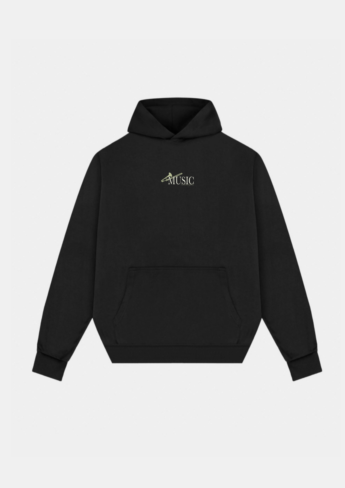 Own Kind of Music Heavyweight Hoodie Schwarz