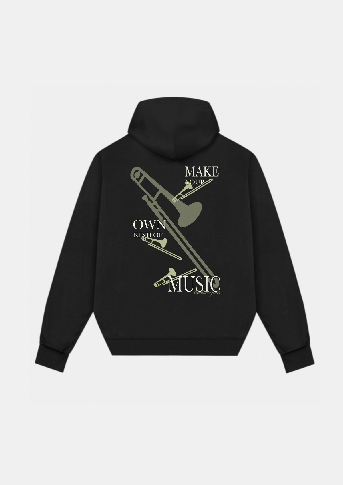 Own Kind of Music Heavyweight Hoodie Schwarz