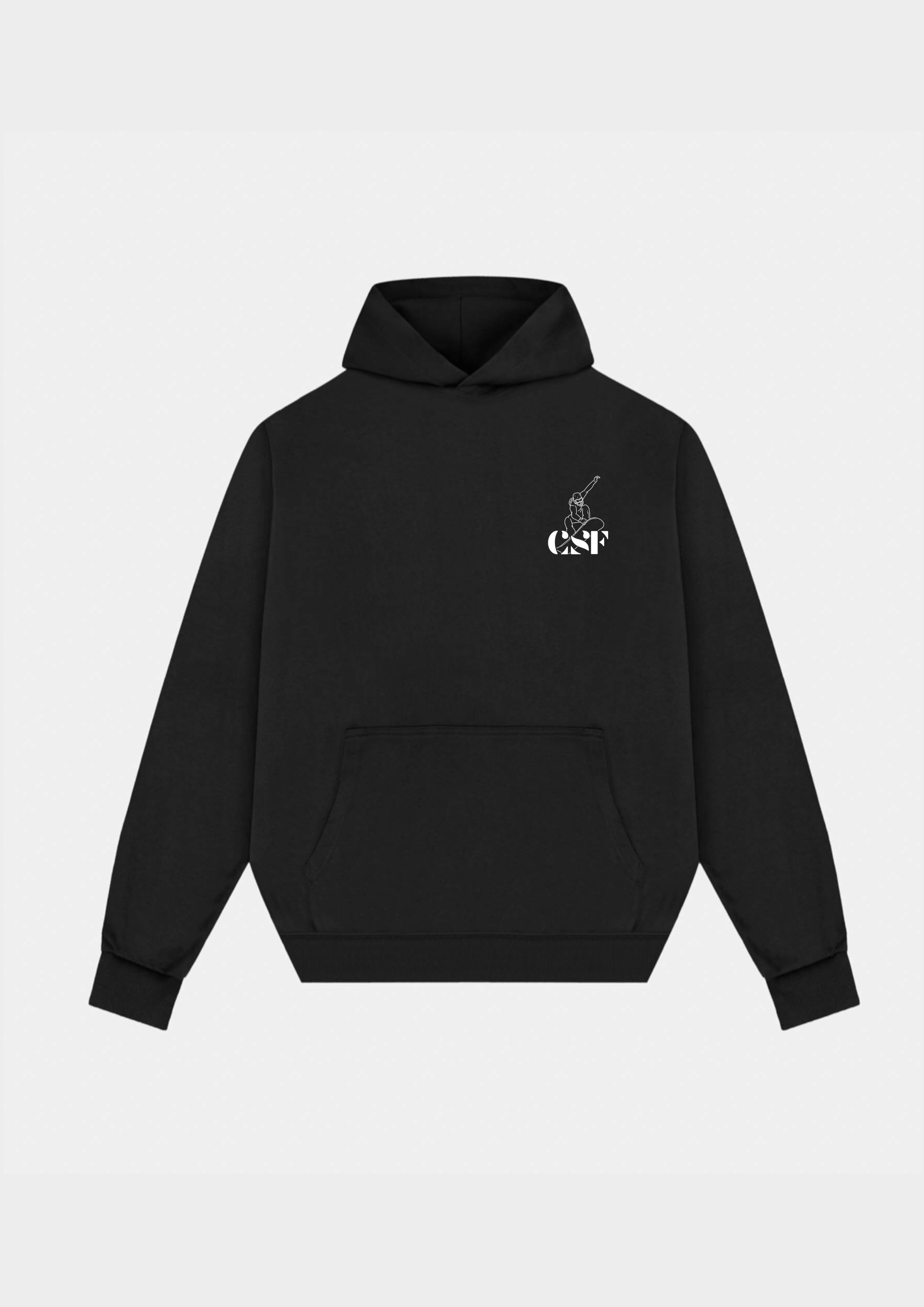 Aprés Ski Lodge Heavyweight Hoodie Schwarz