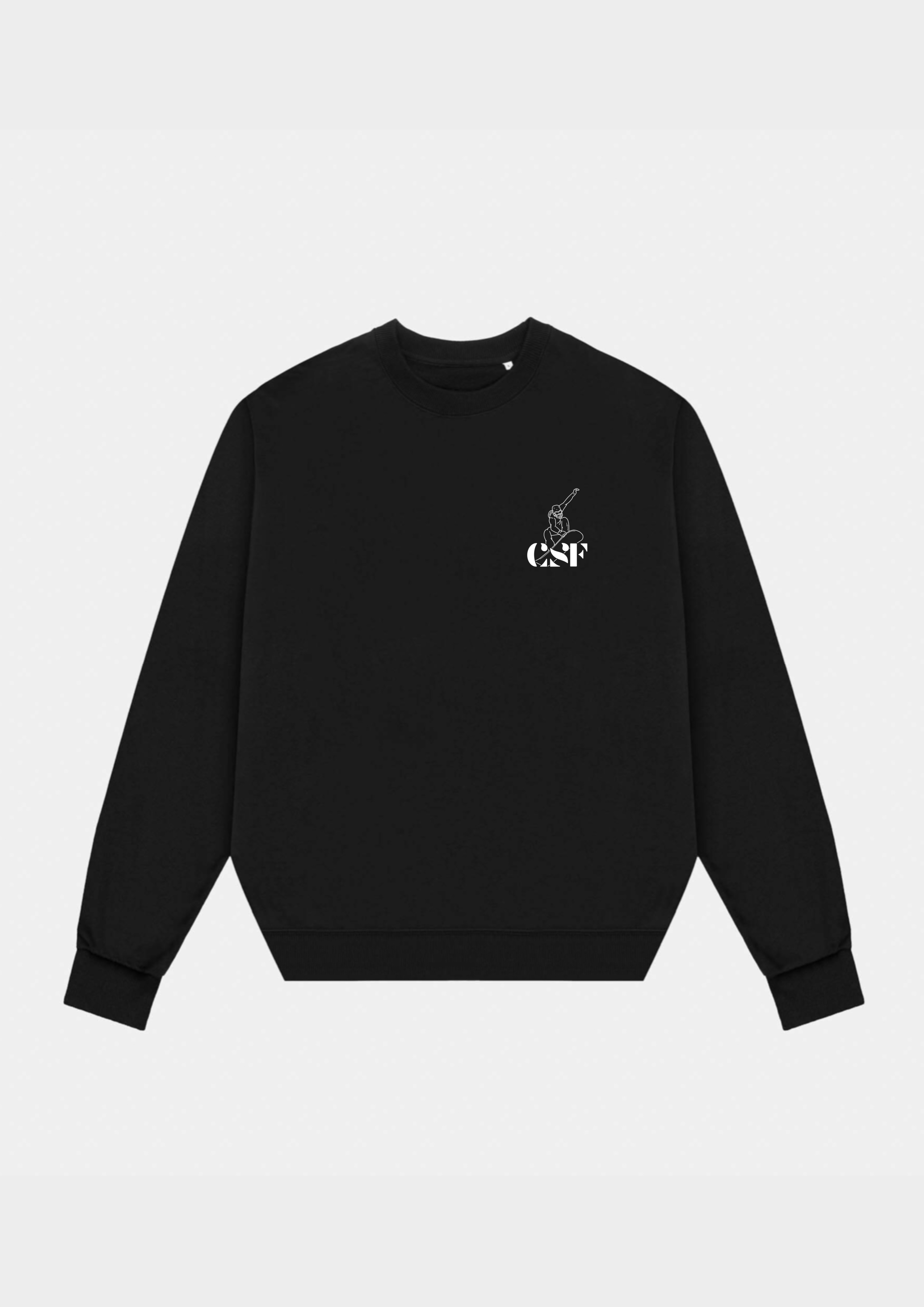 Aprés Ski Lodge Heavyweight Sweatshirt Schwarz