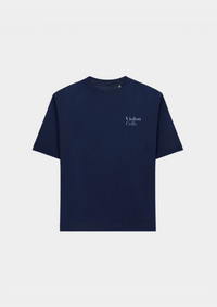 Violon Cello Heavyweight T-Shirt Navy
