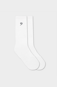 Bassschlüssel | Bestickte Socken