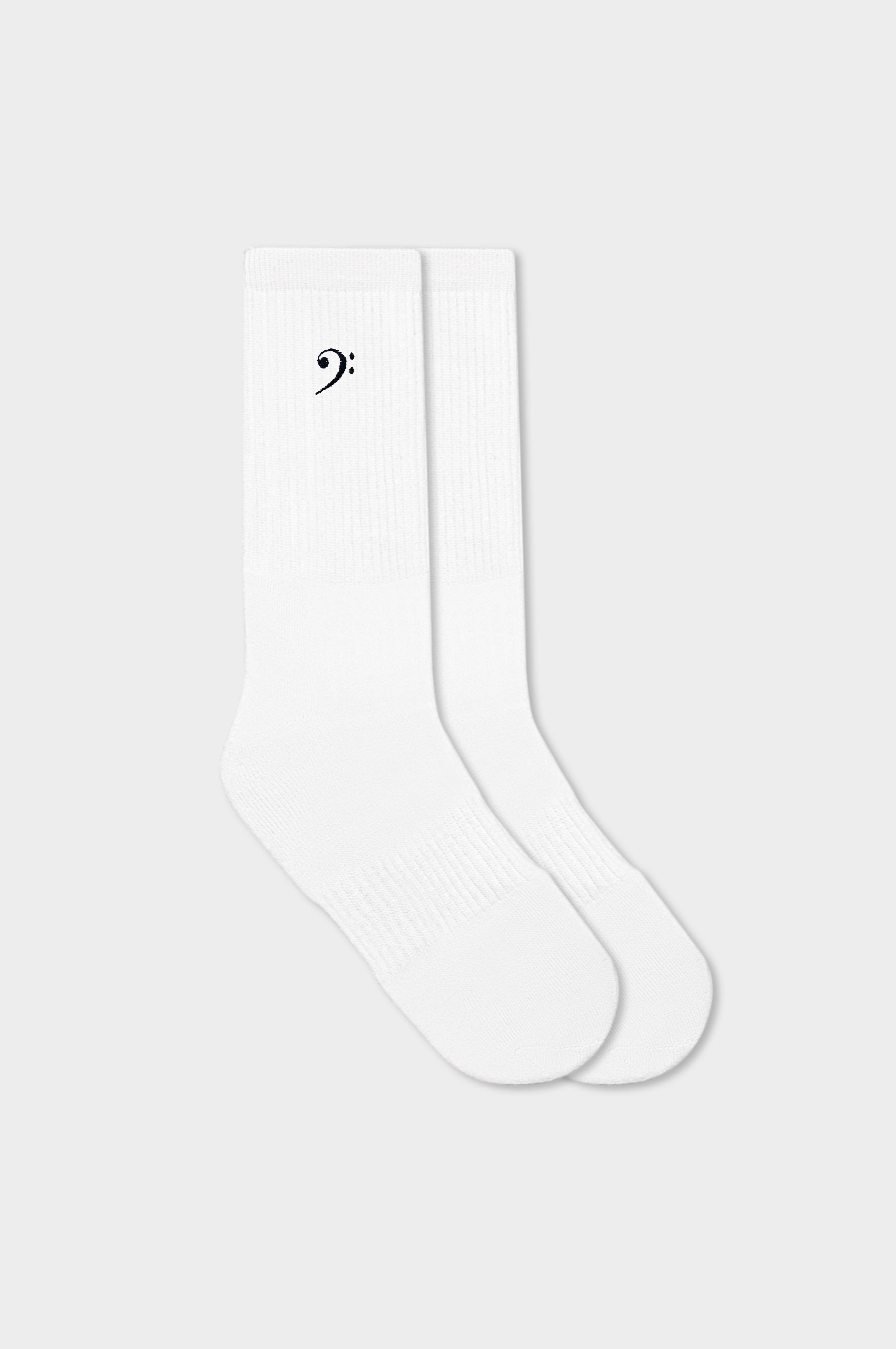 Bassschlüssel | Bestickte Socken