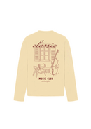 Music Club Longsleeve Butteryellow