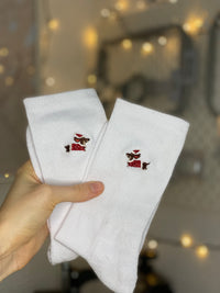 Weihnachtsdackel Socken
