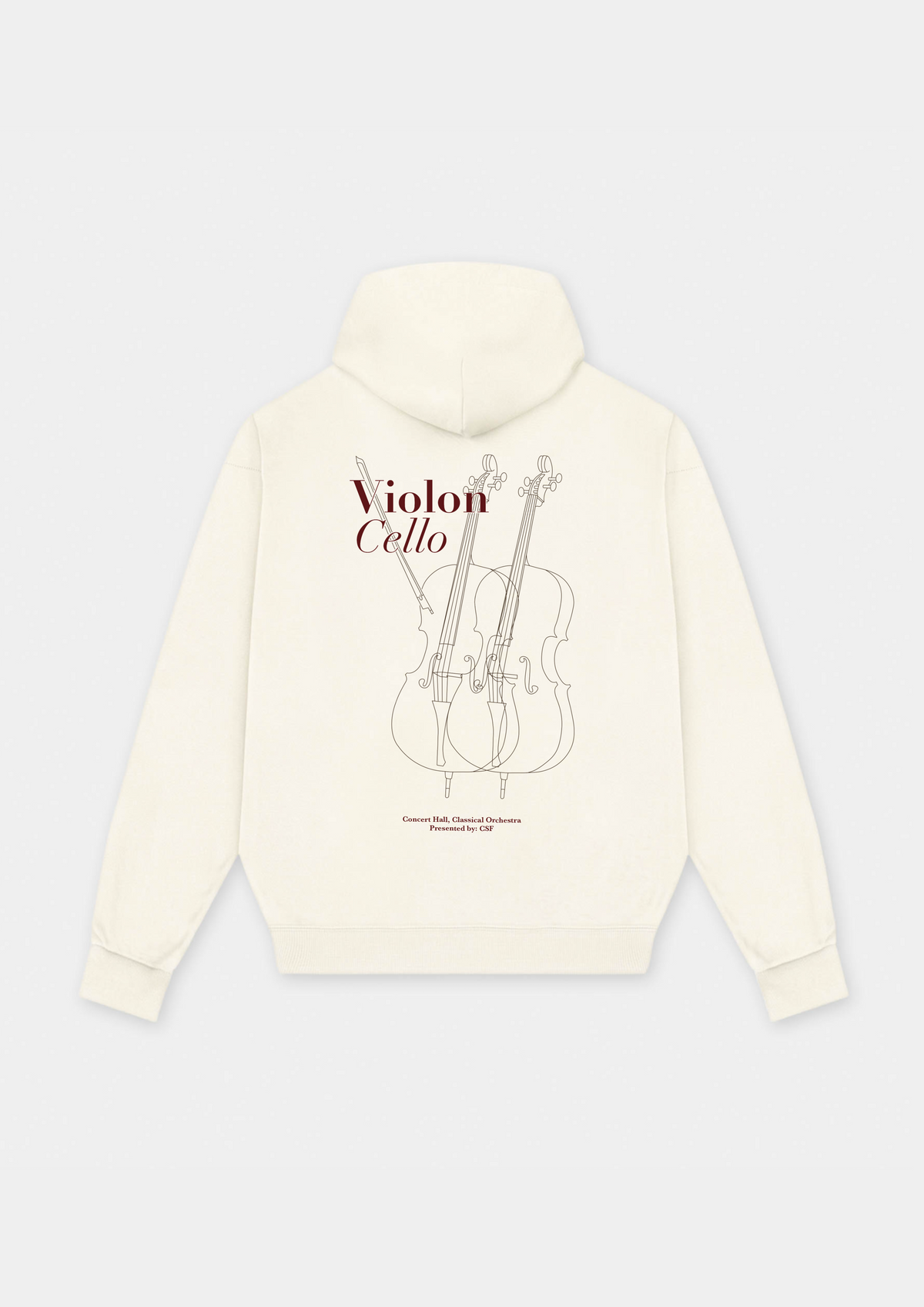 Violon Cello Heavyweight Hoodie