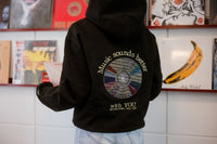 Music sounds better with YOU Heavyweight Hoodie Schwarz