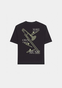 Own kind of Music Heavyweight T-Shirt Navy