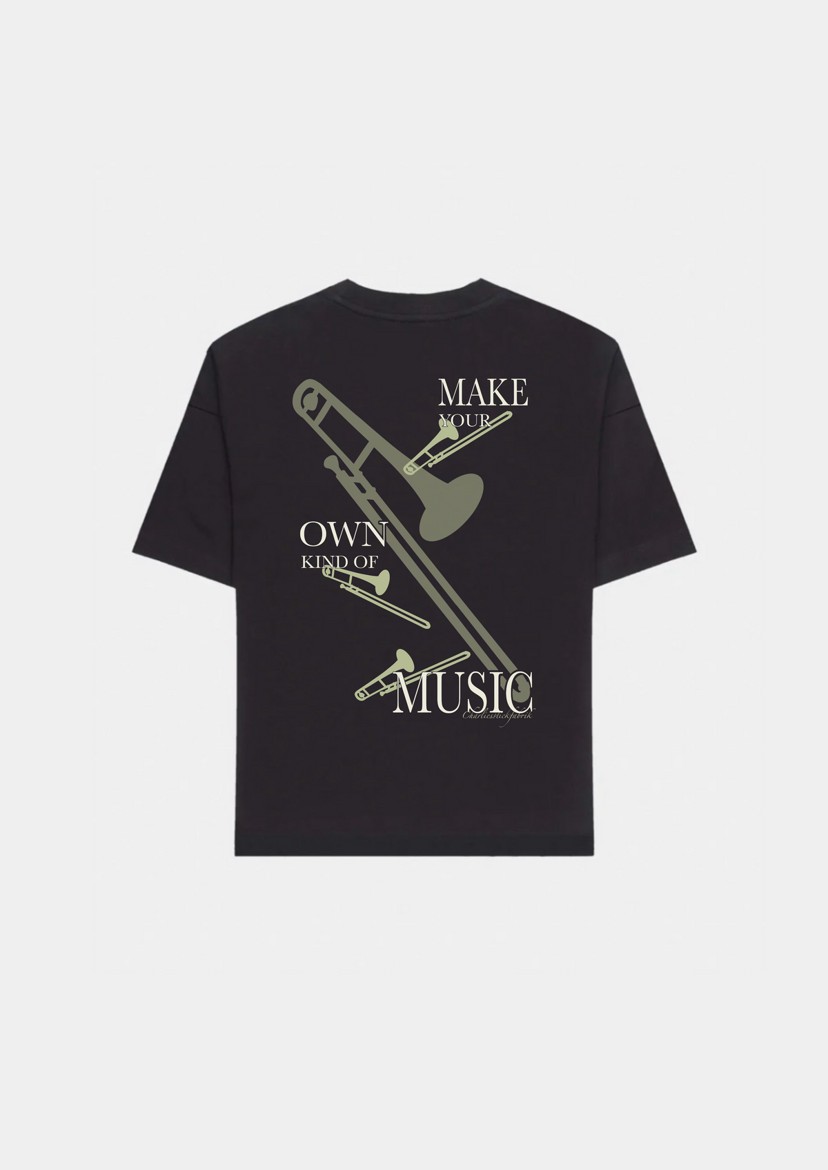 Own kind of Music Heavyweight T-Shirt Schwarz