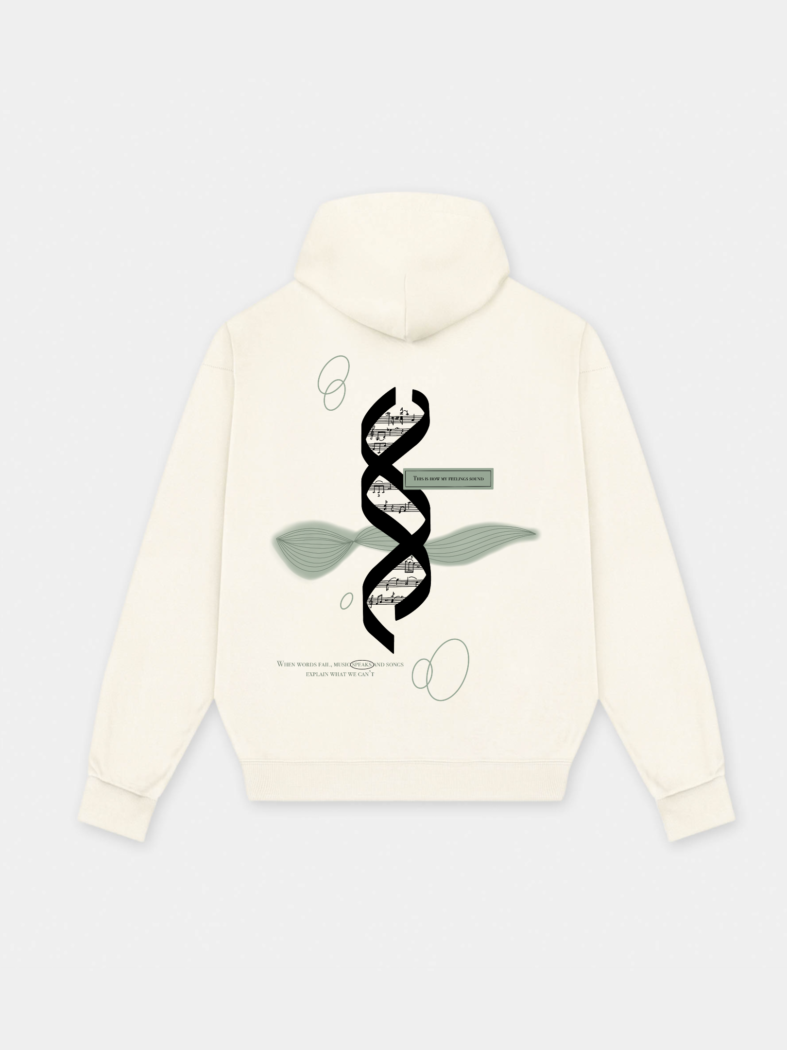 Sound of life Heavyweight Hoodie