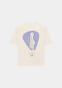 Guitar Pick Heavyweight T-Shirt Creme