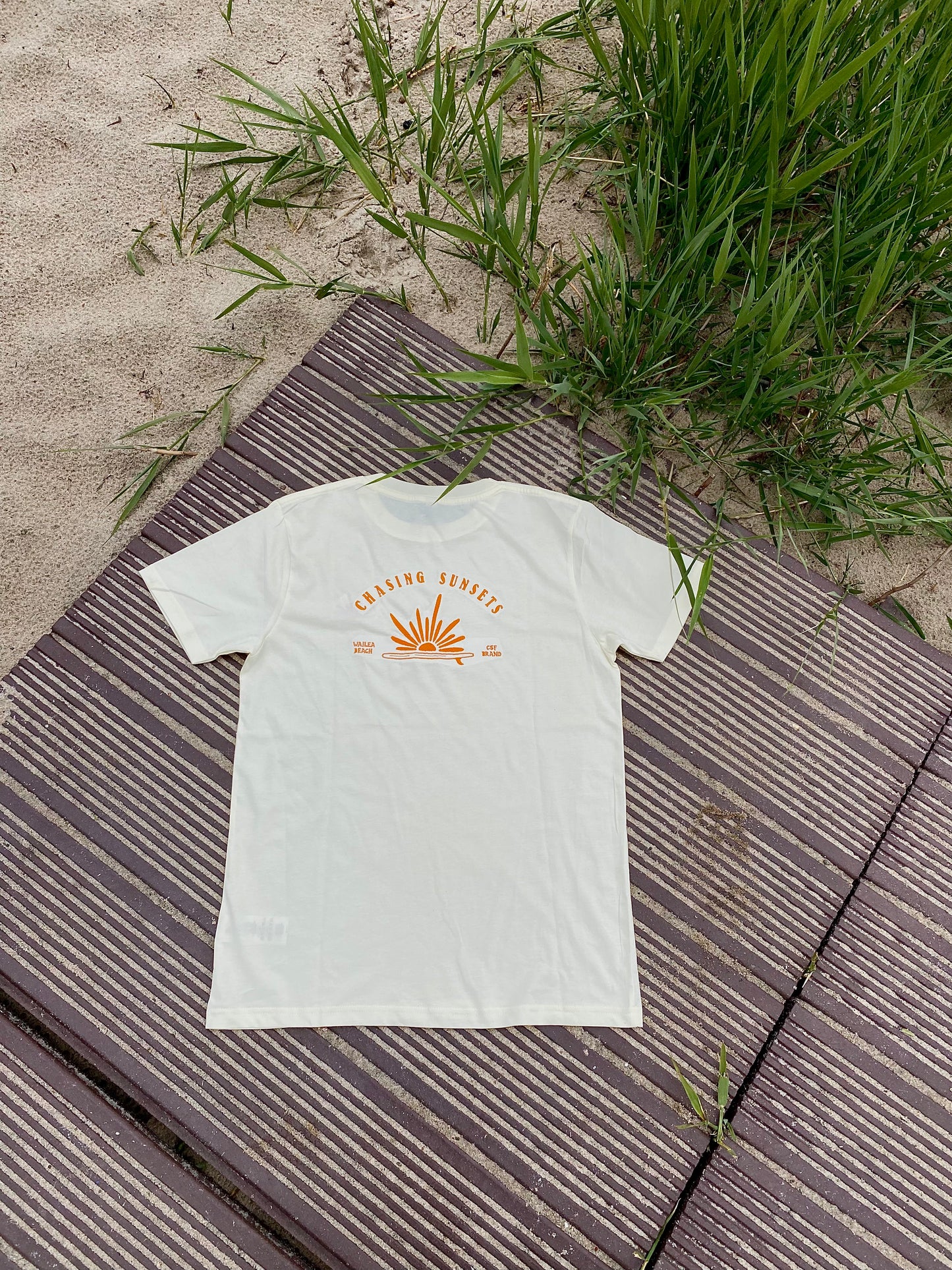 Chasing Sunsets Tee | Embroidered | Ready to ship