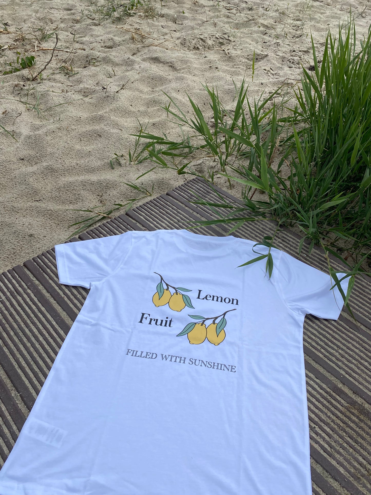 Lemon Fruit T-Shirt | Backprint