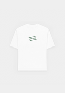 Music Stamp Heavyweight T-Shirt Weiß