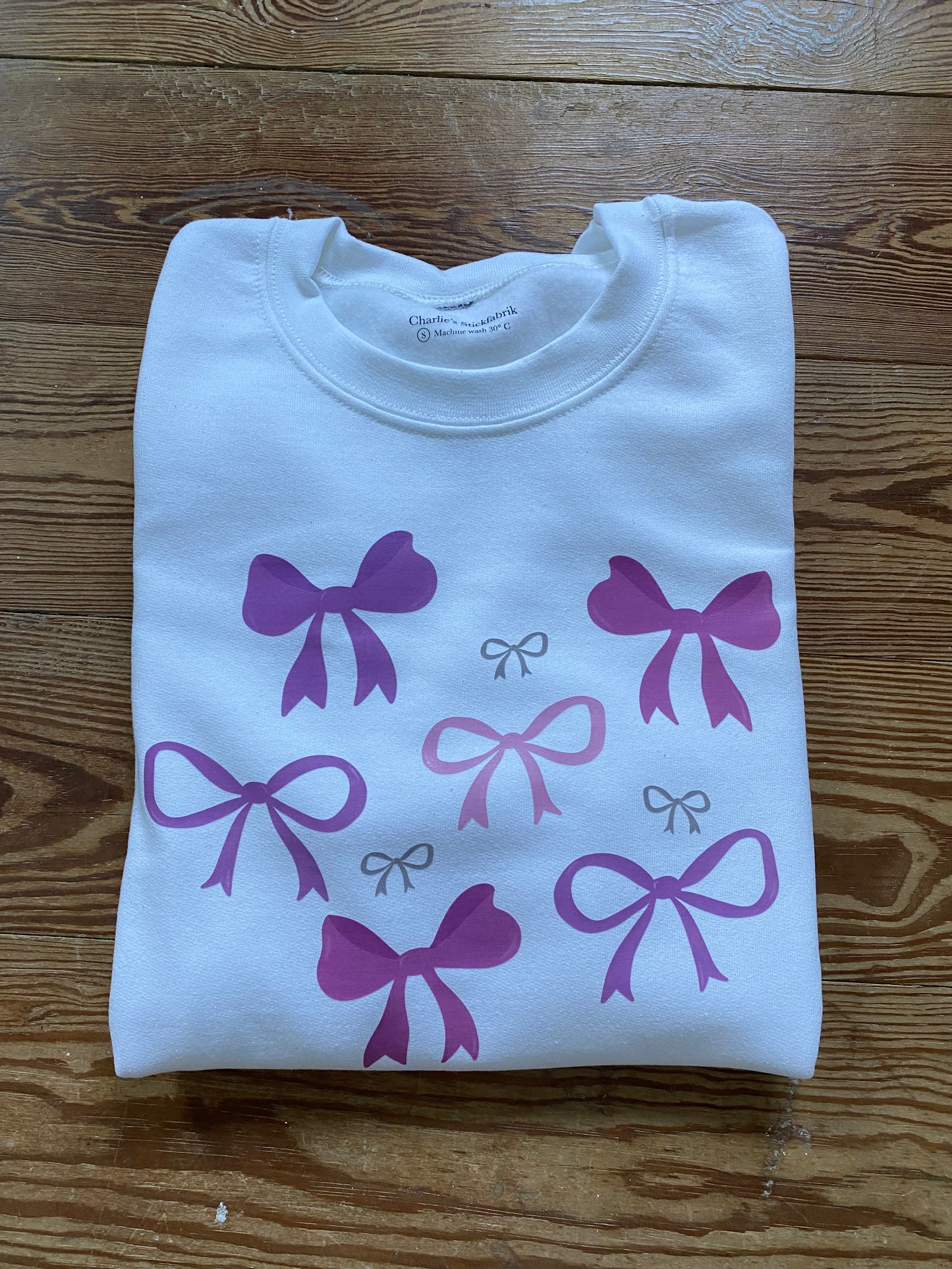 Pink Bow Sweatshirt | Ready to Ship