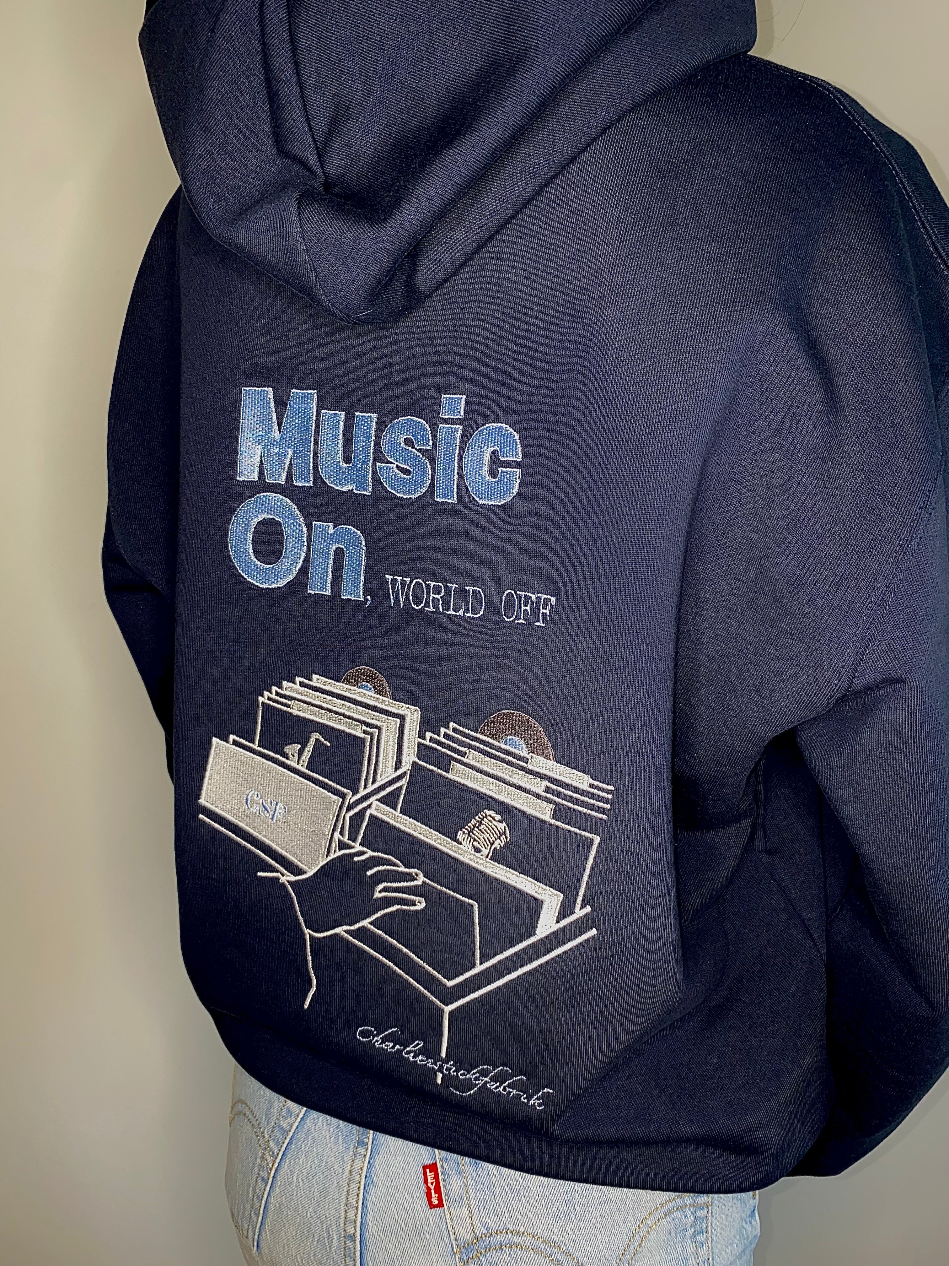 Music On Heavyweight Hoodie