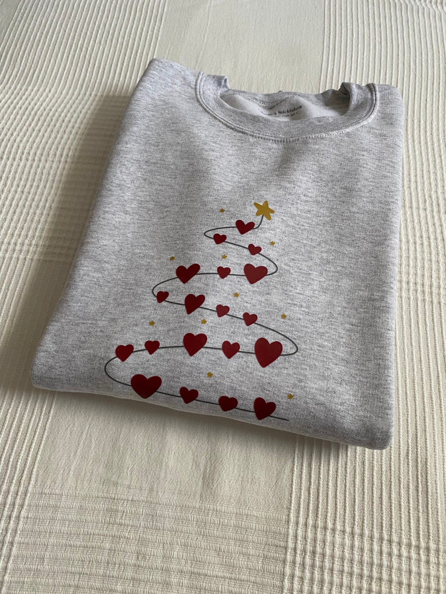 Christmas Hearts Crewneck