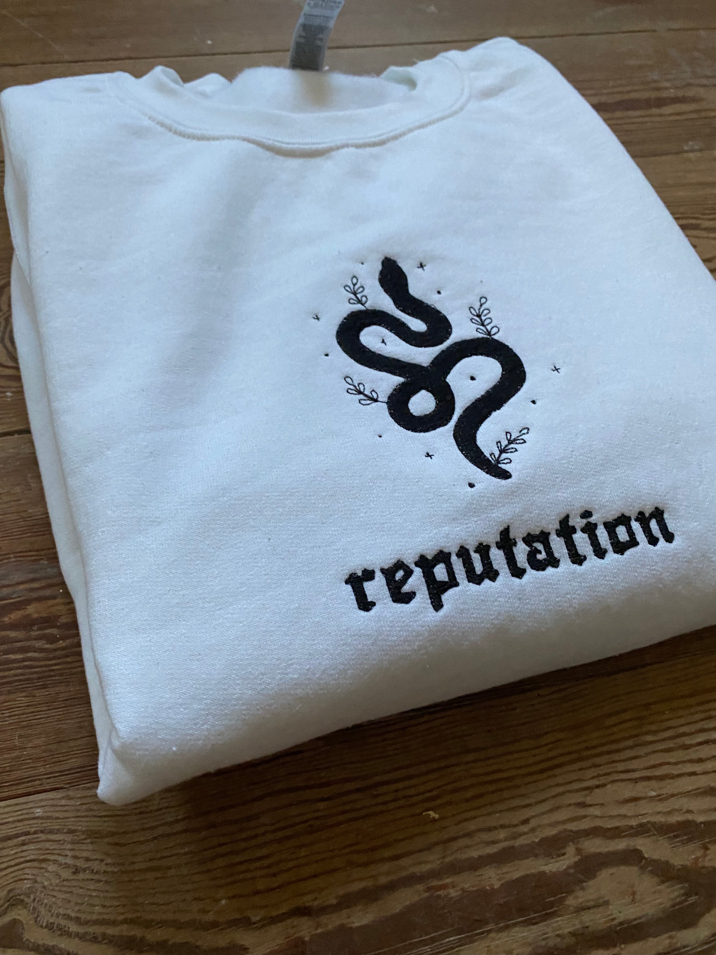 Taylor Swift high quality reputation crewneck