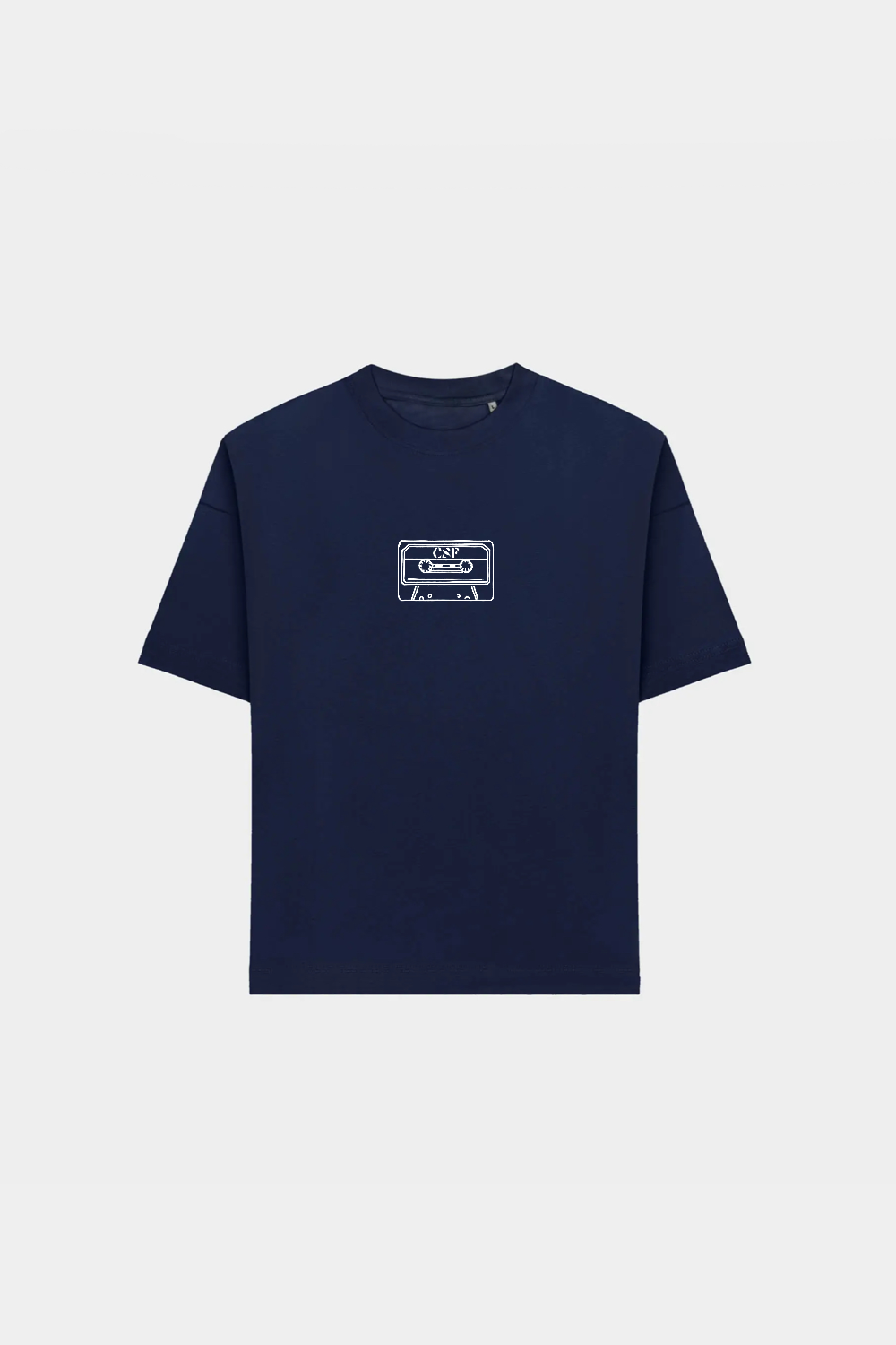 Vintage Kassette Heavyweight T-Shirt Navy