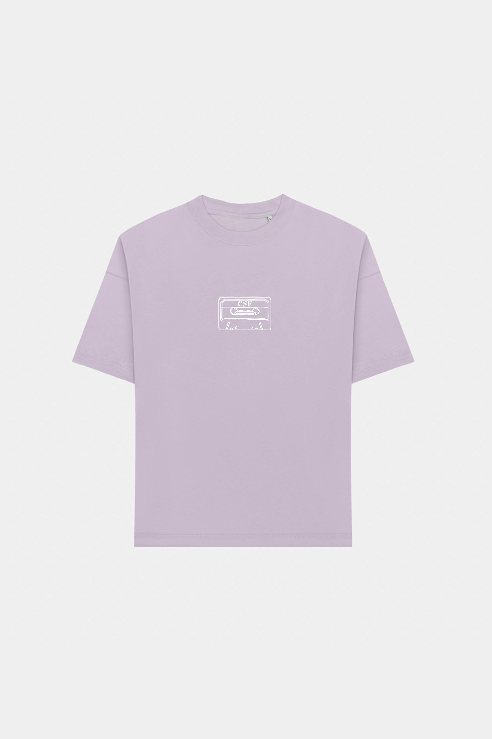 Vintage Kassette Heavyweight T-Shirt Lavendel