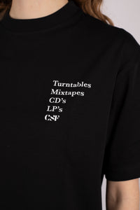 Record Shop Heavyweight T-Shirt Schwarz Ready to Ship