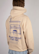 Department of Music Heavyweight Hoodie Sand