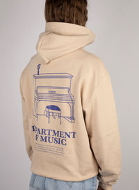 Department of Music Heavyweight Hoodie Sand