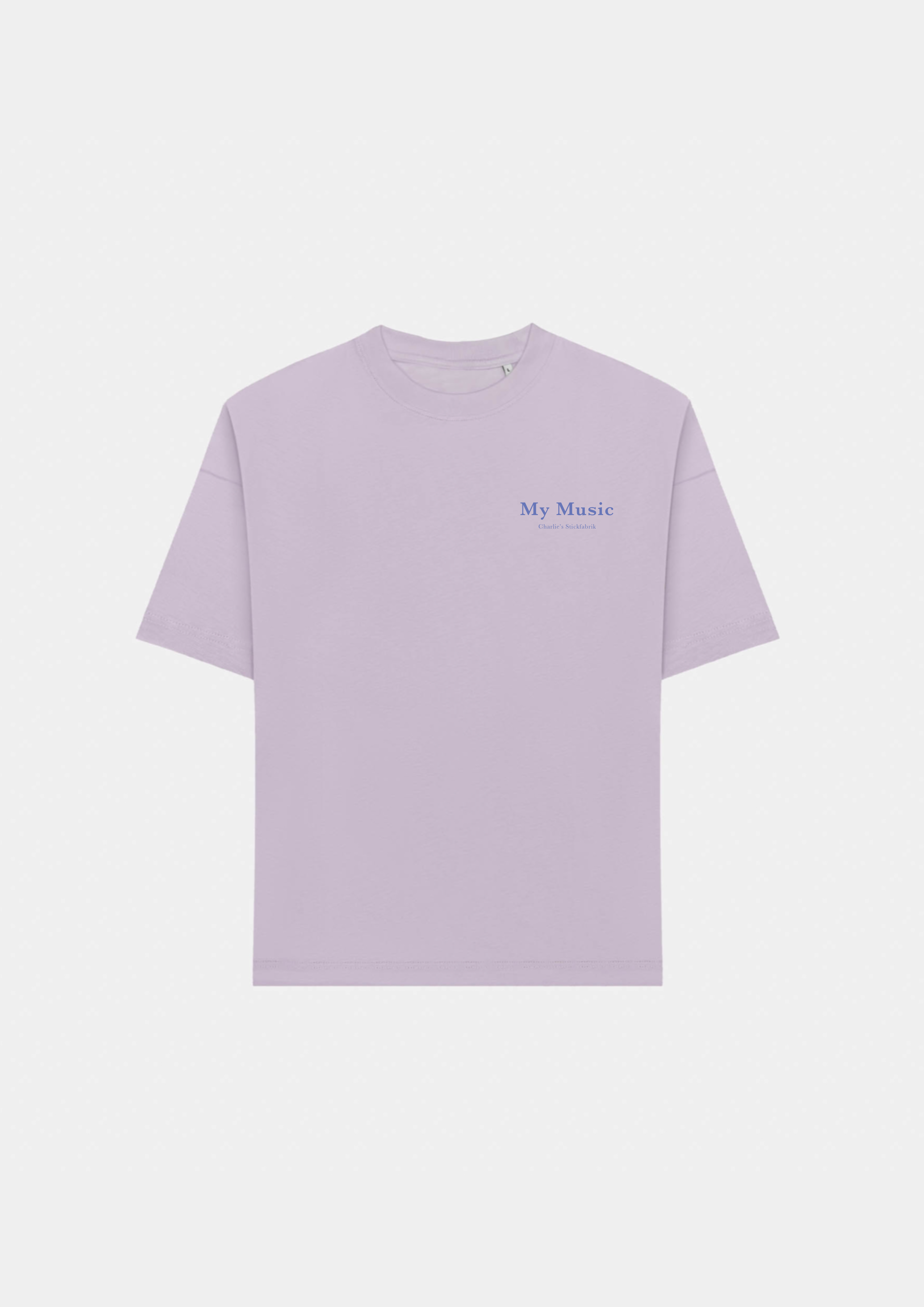My Music My Vibe Heavyweight T-Shirt Lavendel