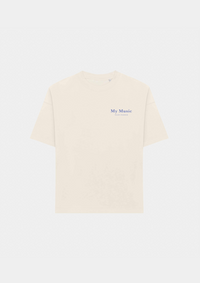 My Music My Vibe Heavyweight T-Shirt Creme