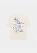 My Music My Vibe Heavyweight T-Shirt Lavendel