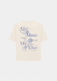 My Music My Vibe Heavyweight T-Shirt Lavendel