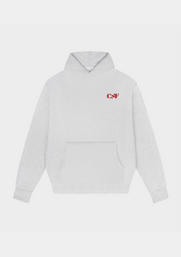 Secret Santa Heavyweight Hoodie Hellgrau