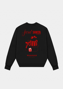 Secret Santa Heavyweight Sweatshirt Schwarz